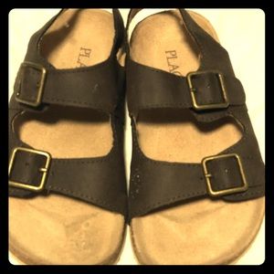 Brown toddler sandals Sz 10
